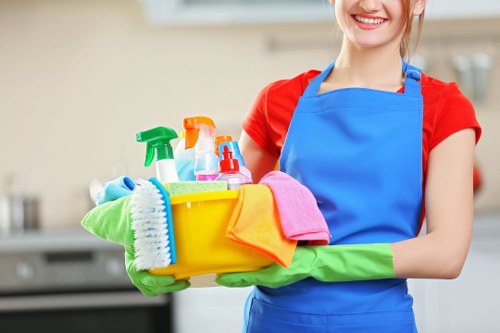 After builders cleaning for a renovated property in SW2