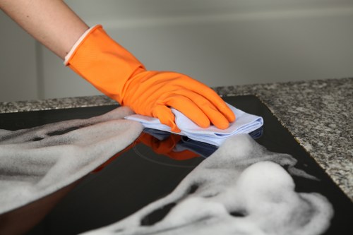 Regular cleaning service in an SW2 home with tidy living spaces