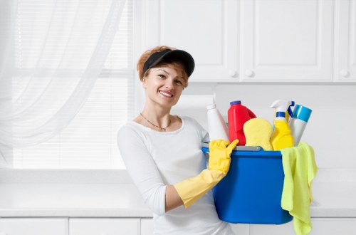 Cleaning service review and internal checks process