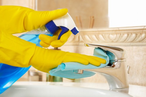 After-hours office cleaning in a local SW2 business premises