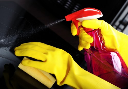 Professional gutter cleaning for a mixed-use building in SW2