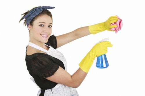 Commercial move out cleaning for an office space in SW2